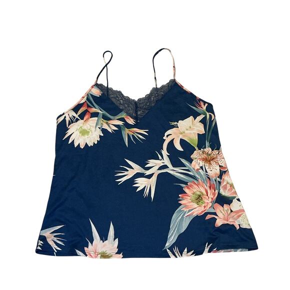 Floral by Flora Nikrooz Cami Short & Robe Floral 3 Pc Pajama Set Medium NWOT - Picture 11 of 16